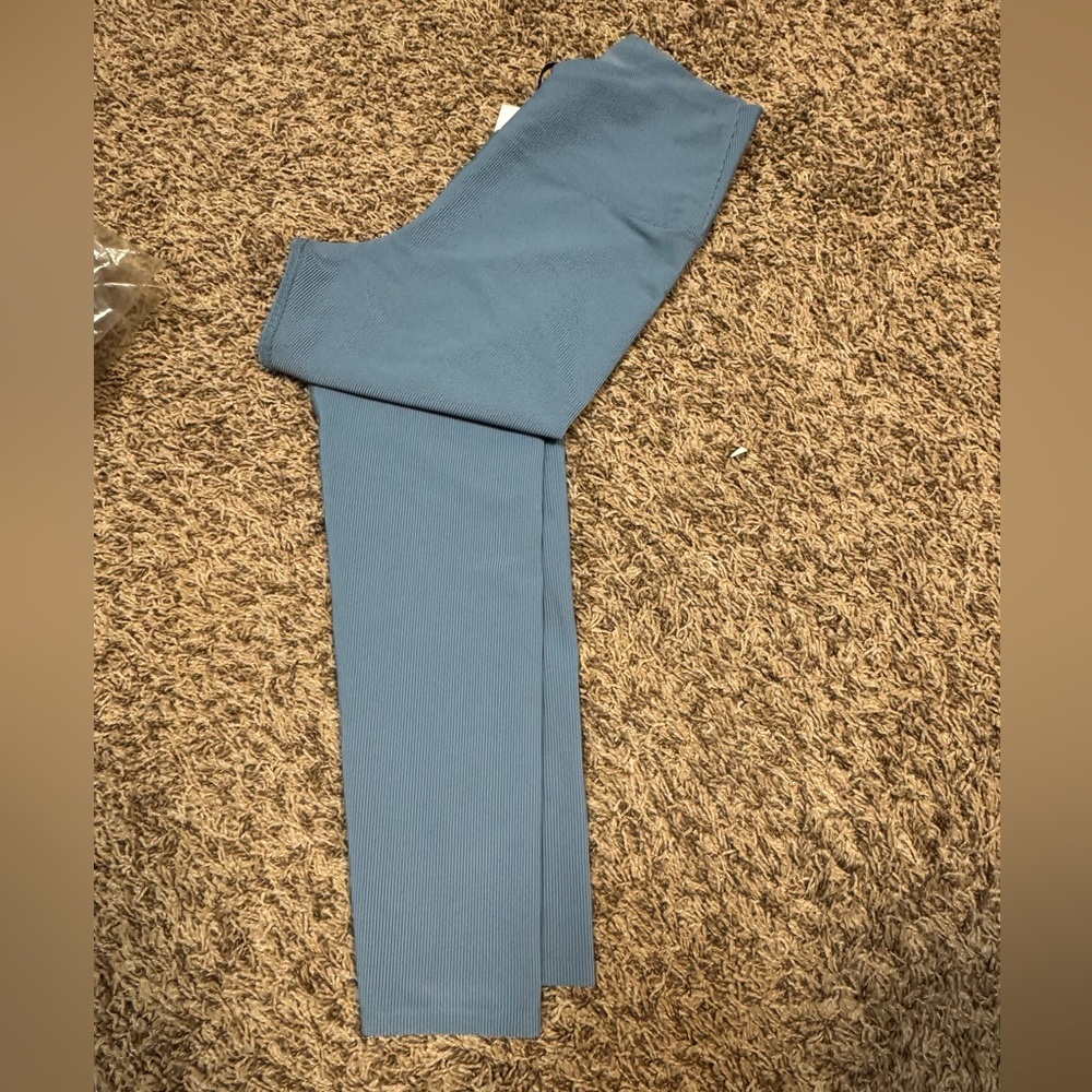 Beach Riot Ayla Legging in Blue Large NWT